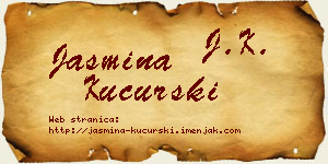 Jasmina Kucurski vizit kartica
